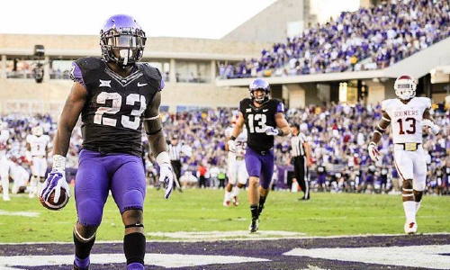 BJ Catalon Touchdown TCU