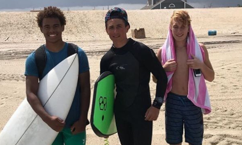 Jared Crippen Surfing Friends