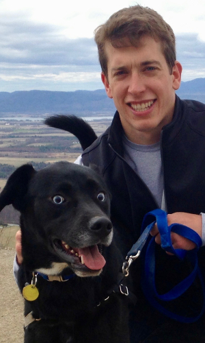 Matthew Benedict Dog