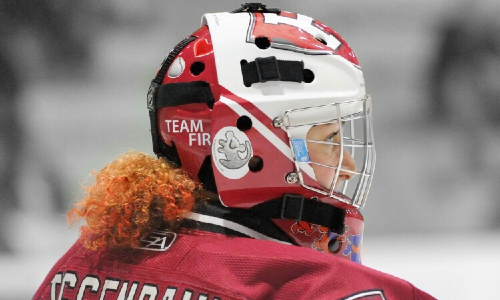 Molly Tissenbaum Harvard Hockey Goalie