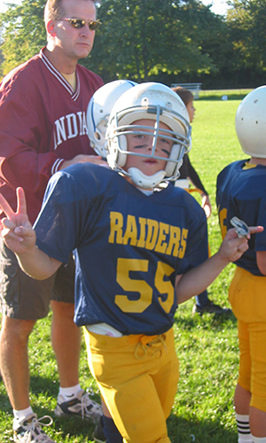 Evan Hansen Youth Football